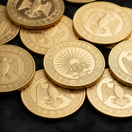 Gold Color Coin